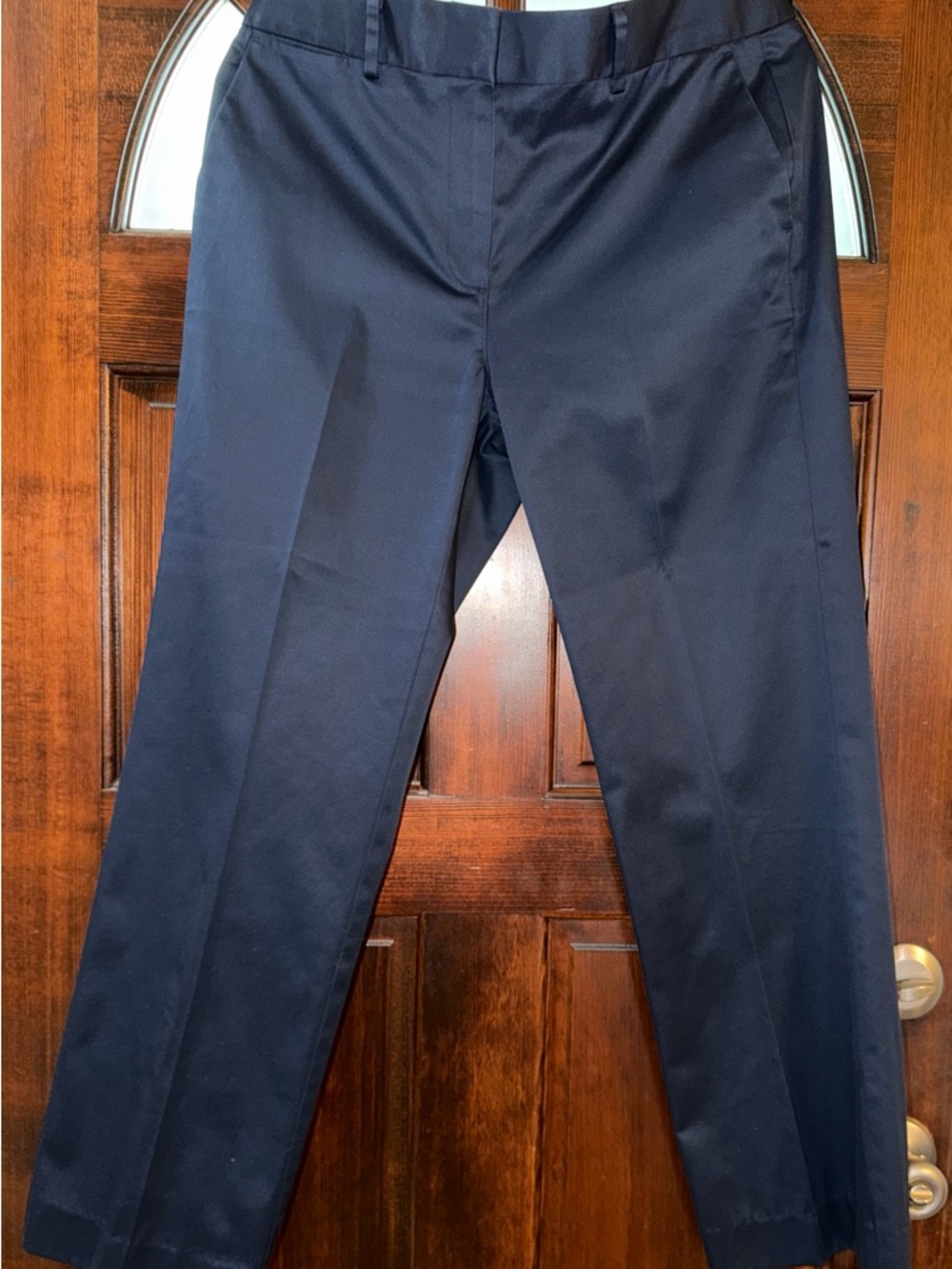 Orvis Women's Navy Straight-Leg Dress Pants
